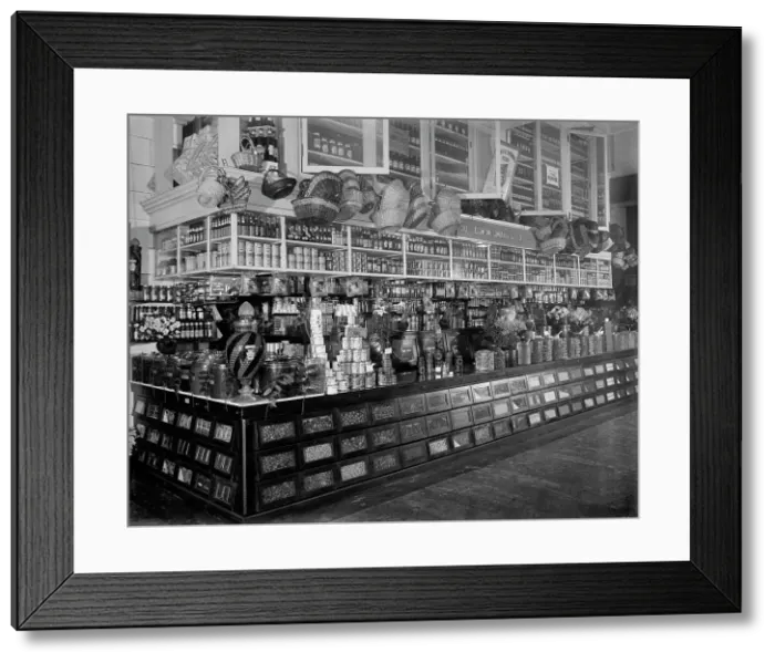 Framed Print : Edw. Neumann, Broadway Market, Detroit, Mich. between 1905 and 1915. Creator: Unknown Framed Print : Edw. Neumann, Broadway Market, Detroit, Mich. between 1905 and 1915. Creator: Unknown