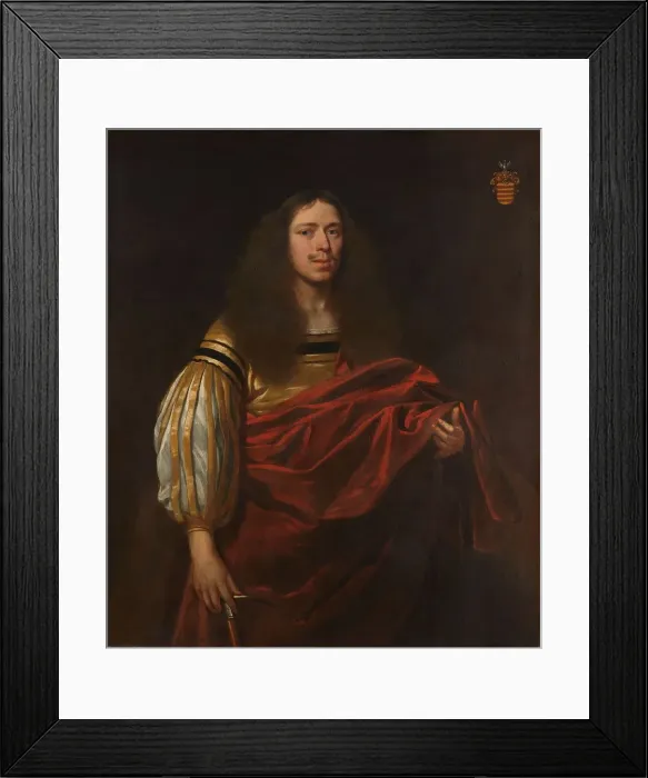 Framed Print : Portrait of Johan Servaes van Limburg (1632-1698), 1663-1678. Creator: Cornelis van Ceulen Framed Print : Portrait of Johan Servaes van Limburg (1632-1698), 1663-1678. Creator: Cornelis van Ceulen