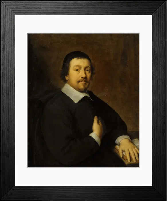 Framed Print : Portrait of Johan van Someren (1622-76), 1650. Creator: Cornelius Janssen van Ceulen Framed Print : Portrait of Johan van Someren (1622-76), 1650. Creator: Cornelius Janssen van Ceulen