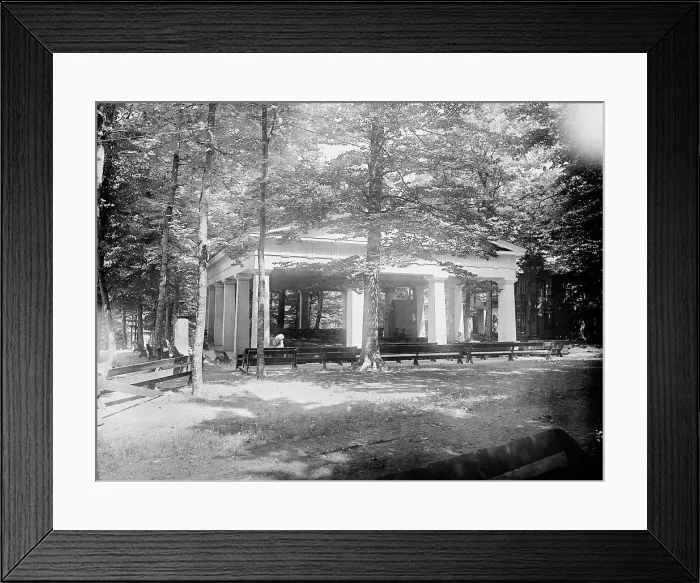 Framed Print : Hall of Philosophy, Chautauqua, c1898. Creator: Unknown Framed Print : Hall of Philosophy, Chautauqua, c1898. Creator: Unknown