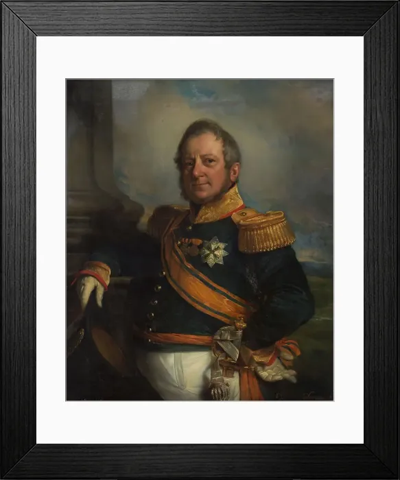 Framed Print : Portrait of Hendrik Merkus, Baron de Kock, Army Commandant and after 1826 Lieutenant Governor-Genera Creator: Cornelis Kruseman Framed Print : Portrait of Hendrik Merkus, Baron de Kock, Army Commandant and after 1826 Lieutenant Governor-Genera Creator: Cornelis Kruseman