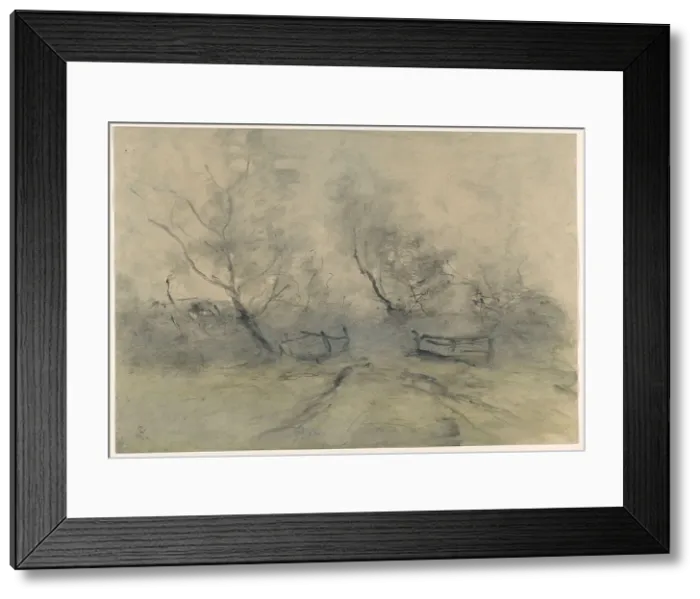 Framed Print : Border, 1933. Creator: Pieter H.J.J. Ras Framed Print : Border, 1933. Creator: Pieter H.J.J. Ras