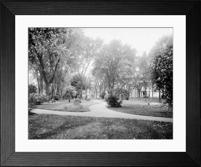 Framed Print : Fayette Park, Syracuse, N.Y. c1904. Creator: Unknown Framed Print : Fayette Park, Syracuse, N.Y. c1904. Creator: Unknown