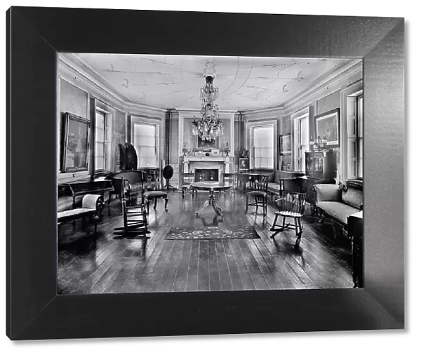 The Council chamber, Washington's headquarters i.e. Morris-Jumel mansion, N.Y. c1905-1915. Creator: Unknown