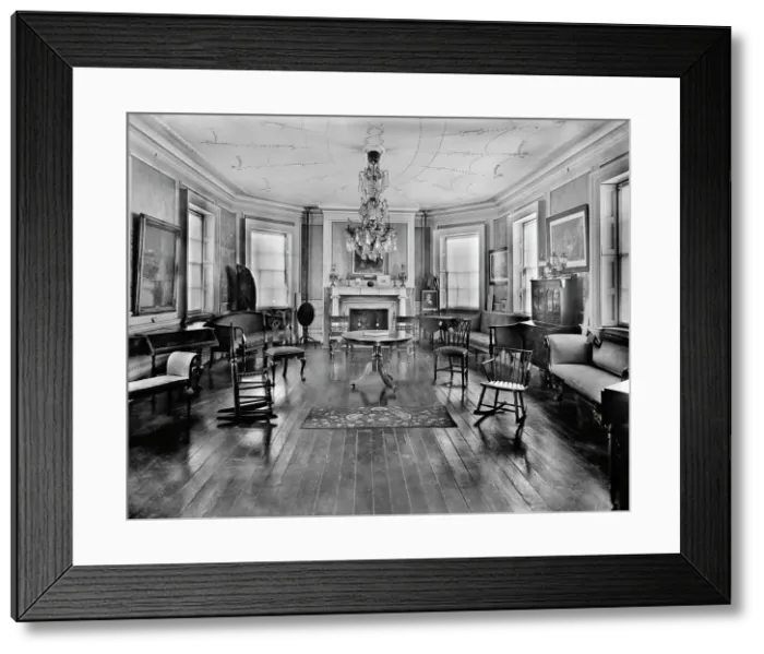 Framed Print : The Council chamber, Washington's headquarters i.e. Morris-Jumel mansion, N.Y. c1905-1915. Creator: Unknown Framed Print : The Council chamber, Washington's headquarters i.e. Morris-Jumel mansion, N.Y. c1905-1915. Creator: Unknown