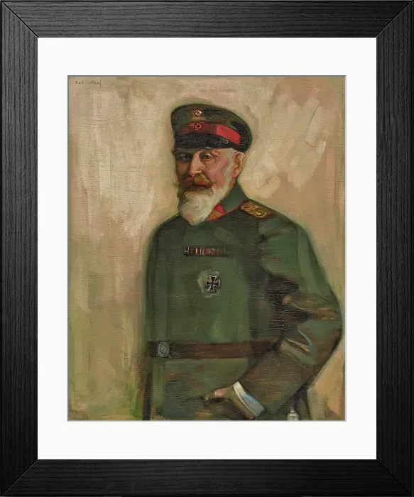 Framed Print : Portrait of King William II of Württemberg (1848-1921). Creator: Unkauf, Karl (1873-1921) Framed Print : Portrait of King William II of Württemberg (1848-1921). Creator: Unkauf, Karl (1873-1921)