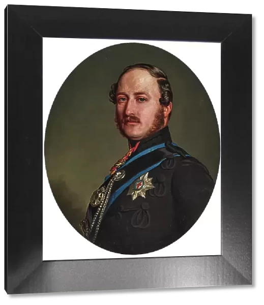 Portrait of Prince Albert of Saxe-Coburg and Gotha (1819-1861). Creator: Winterhalter, Franz Xavier (1805-1873)