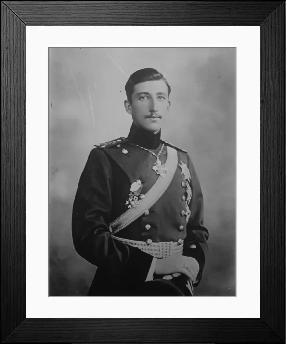 Framed Print : Boris III as Crown Prince of Bulgaria (1894-1943). Creator: Anonymous Framed Print : Boris III as Crown Prince of Bulgaria (1894-1943). Creator: Anonymous