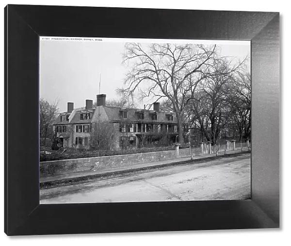 Presidential mansion, Quincy, Mass. between 1900 and 1906. Creator: Unknown