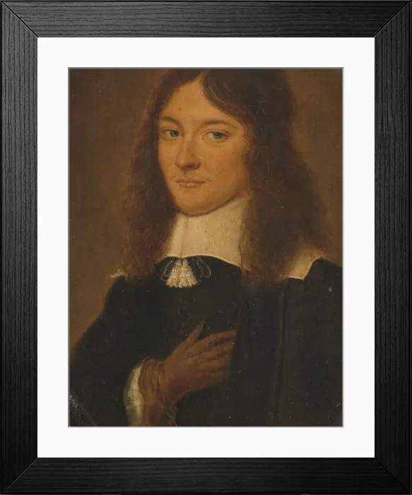 Framed Print : Portrait of a Man, 1659. Creator: Dirk Druijf Framed Print : Portrait of a Man, 1659. Creator: Dirk Druijf