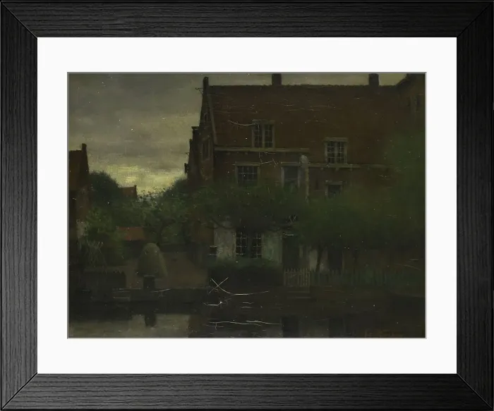 Framed Print : Overcast Day, 1885-1900. Creator: Johann Eduard Karsen Framed Print : Overcast Day, 1885-1900. Creator: Johann Eduard Karsen