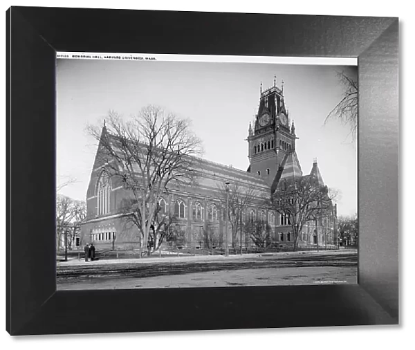 Memorial Hall, Harvard University, Mass. c1904. Creator: Unknown