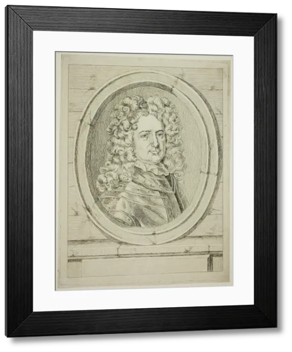 Framed Print : Roger de Rabutin, Comte de Bussy, n.d. Creator: Ange-Laurent de La Live de Jully Framed Print : Roger de Rabutin, Comte de Bussy, n.d. Creator: Ange-Laurent de La Live de Jully