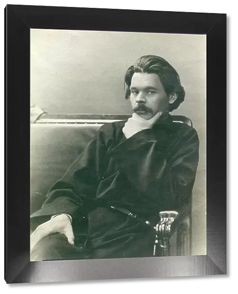 Maxim Gorky, Early 1900s. Creator: Fischer, Karl August (1859-after 1923)