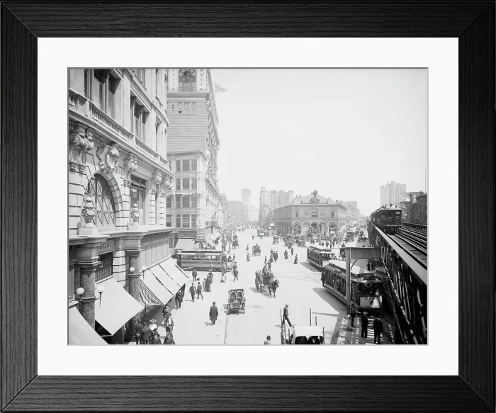 Framed Print : Herald Square, New York, c1904. Creator: Unknown Framed Print : Herald Square, New York, c1904. Creator: Unknown