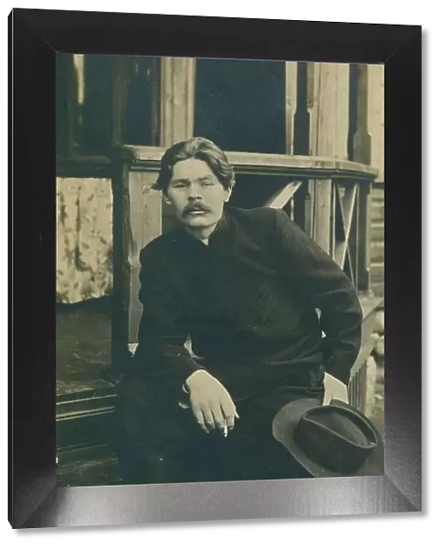 Maxim Gorky, Early 1900s. Creator: Anonymous