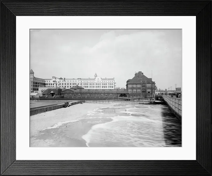 Framed Print : Casino, Atlantic City, N.J. between 1900 and 1905. Creator: Unknown Framed Print : Casino, Atlantic City, N.J. between 1900 and 1905. Creator: Unknown