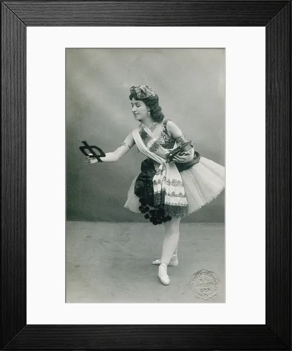 Framed Print : Matilda Kschessinska as Esmeralda in the Ballet La Esmeralda by C. Pugni und J. Perrot, 1906-1911. Creator: Fischer, Karl August (1859-after 1923). Matilda Kschessinska as Esmeralda in the Ballet La Esmeralda by C. Pugni und J Framed Print : Matilda Kschessinska as Esmeralda in the Ballet La Esmeralda by C. Pugni und J. Perrot, 1906-1911. Creator: Fischer, Karl August (1859-after 1923). Matilda Kschessinska as Esmeralda in the Ballet La Esmeralda by C. Pugni und J