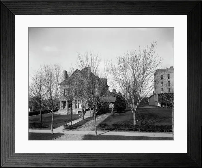 Framed Print : The Alma Sanitarium, Alma, Mich. c1902. Creator: Unknown