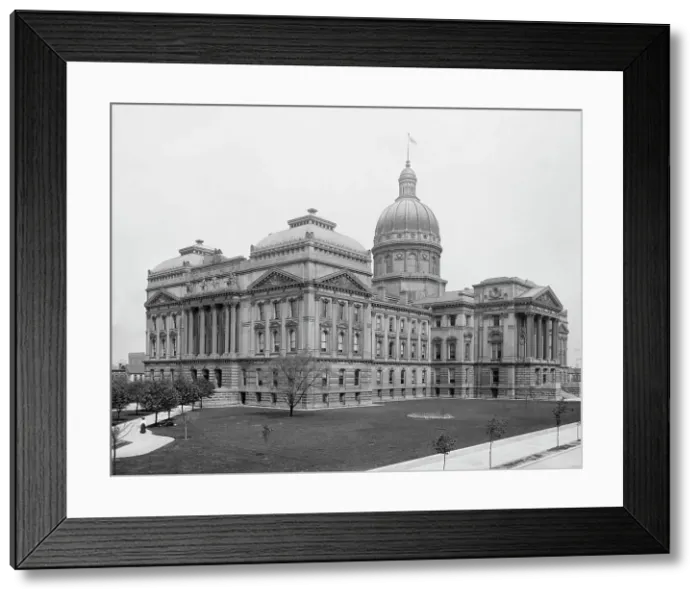 Framed Print : State House, Indianapolis, Ind. between 1900 and 1906. Creator: Unknown Framed Print : State House, Indianapolis, Ind. between 1900 and 1906. Creator: Unknown