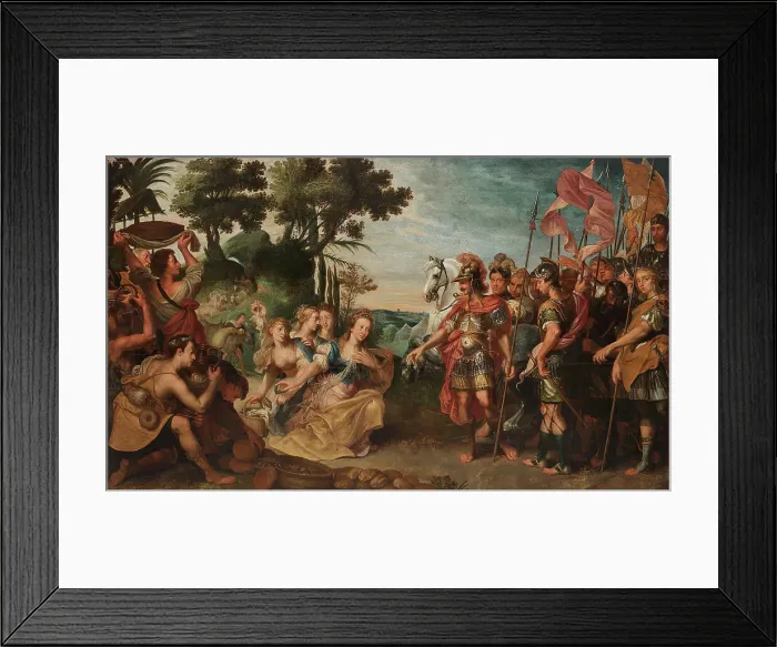 Framed Print : David und Abigail, Early 17th century. Creator: Voet, Matthijs (active Early 17th century) Framed Print : David und Abigail, Early 17th century. Creator: Voet, Matthijs (active Early 17th century)