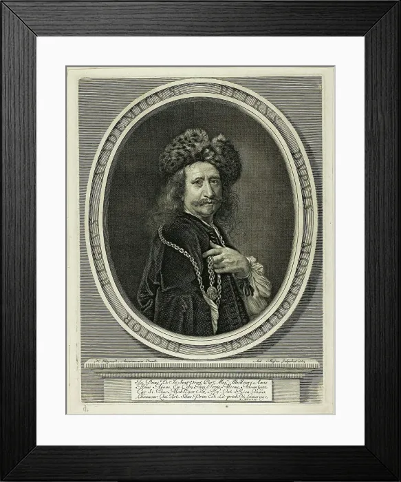 Framed Print : Pierre Dupuis, Painter to the King, 1663. Creator: Antoine Masson Framed Print : Pierre Dupuis, Painter to the King, 1663. Creator: Antoine Masson