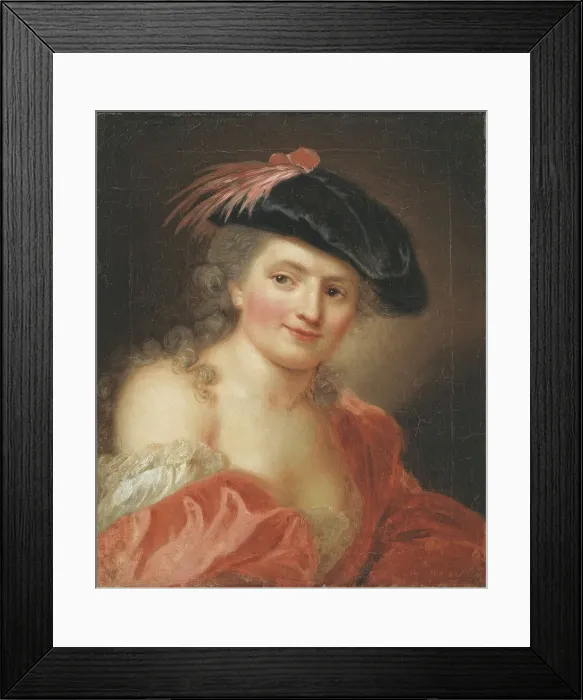 Framed Print : Self Portrait, 1736-1782. Creator: Anna Dorothea Therbusch Framed Print : Self Portrait, 1736-1782. Creator: Anna Dorothea Therbusch