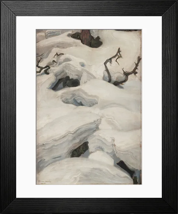 Framed Print : The Lair of the Lynx, 1906. Creator: Gallen-Kallela, Akseli (1865-1931) Framed Print : The Lair of the Lynx, 1906. Creator: Gallen-Kallela, Akseli (1865-1931)