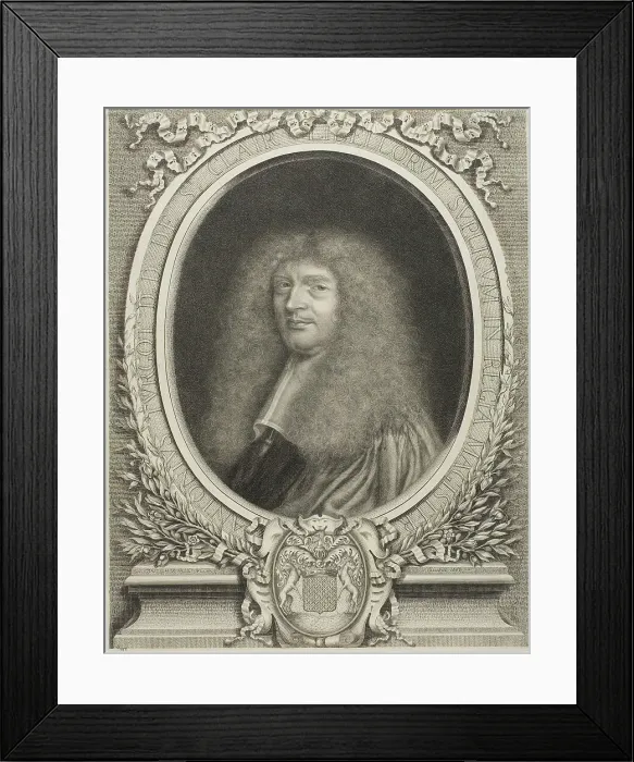 Framed Print : Antoine Turgot de Saint-Clair, 1668. Creator: Antoine Masson Framed Print : Antoine Turgot de Saint-Clair, 1668. Creator: Antoine Masson