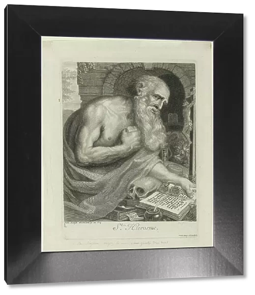 Saint Jerome, 1693. Creator: Antoine Masson