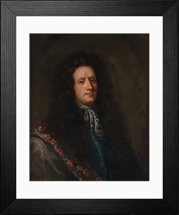 Framed Print : Portrait of Johan Rosenhane (1642-1710). Creator: Mijtens (Meytens), Martin van, the Elder (1648-1736) Framed Print : Portrait of Johan Rosenhane (1642-1710). Creator: Mijtens (Meytens), Martin van, the Elder (1648-1736)