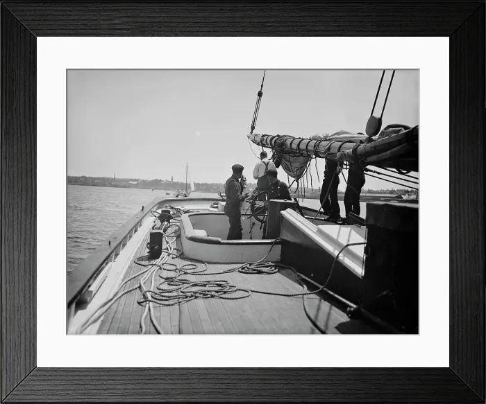 Framed Print : Group of pilots, between 1900 and 1905. Creator: Unknown Framed Print : Group of pilots, between 1900 and 1905. Creator: Unknown