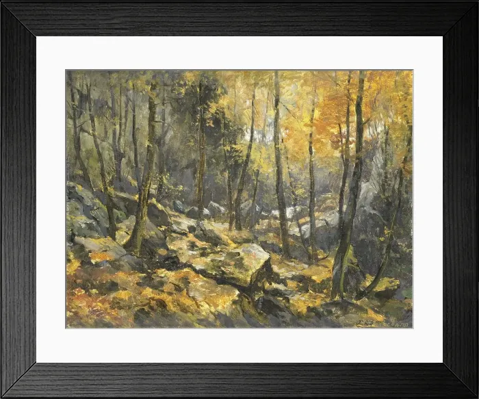 Framed Print : Felsenmeer, 1912. Creator: Egbert Schaap Framed Print : Felsenmeer, 1912. Creator: Egbert Schaap