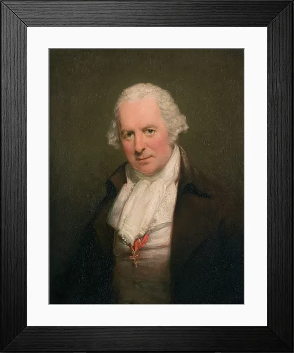 Framed Print : Portrait of the Dentist Bartholomew Ruspini, 1749-1802. Creators: George Romney, Sir Joshua Reynolds Framed Print : Portrait of the Dentist Bartholomew Ruspini, 1749-1802. Creators: George Romney, Sir Joshua Reynolds