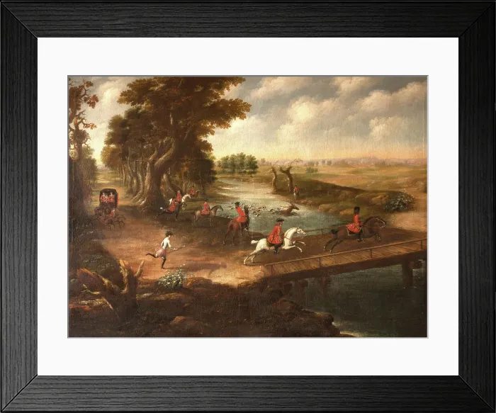 Framed Print : Royal hunt, 1749-1848. Creator: Unknown Framed Print : Royal hunt, 1749-1848. Creator: Unknown