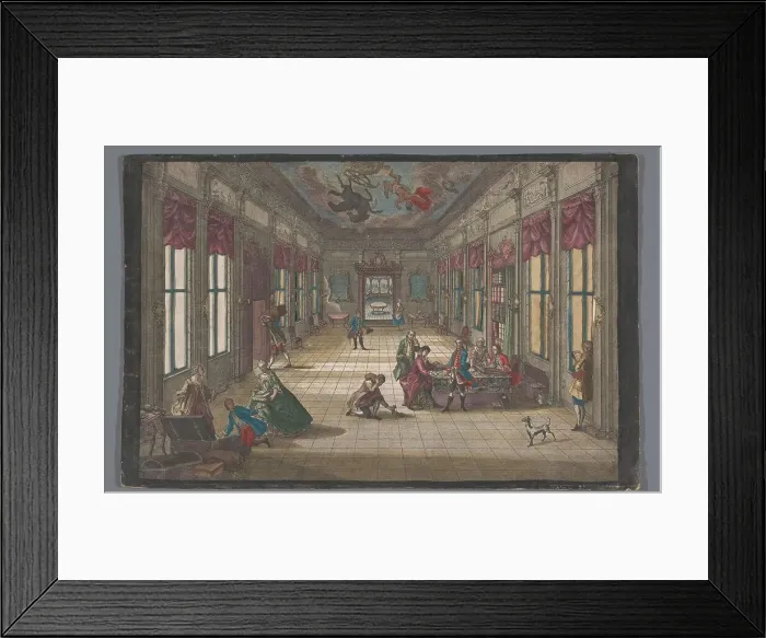 Framed Print : The prodigal son receives his inheritance, 1742-1801. Creator: Anon Framed Print : The prodigal son receives his inheritance, 1742-1801. Creator: Anon