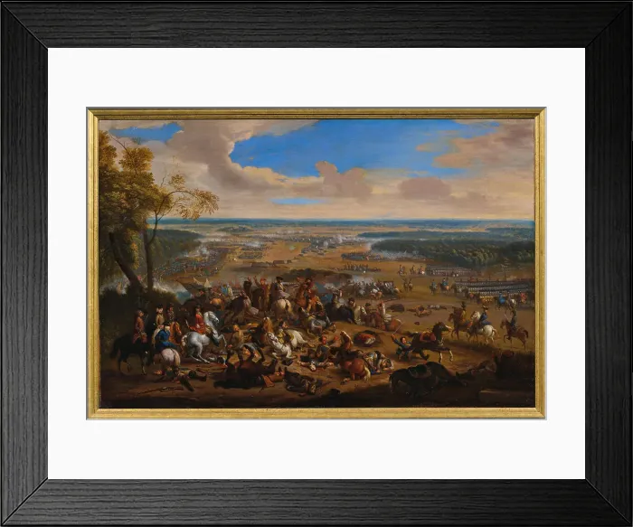 Framed Print : Prince Eugène of Savoy at the Siege of Turin. Creator: Huchtenburgh, Jan van (1647-1733) Framed Print : Prince Eugène of Savoy at the Siege of Turin. Creator: Huchtenburgh, Jan van (1647-1733)