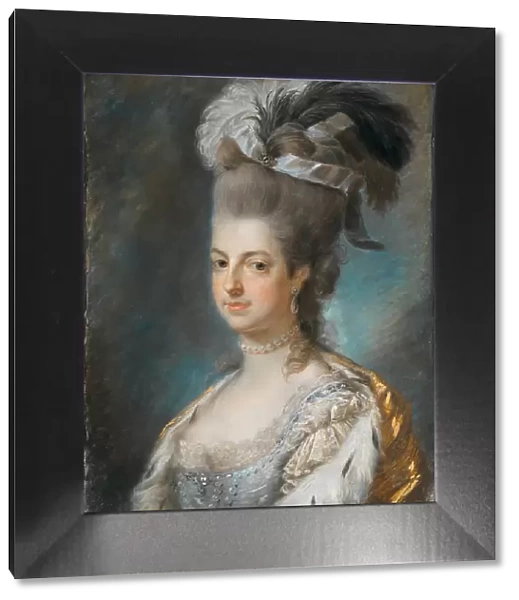 Portrait of Archduchess Maria Christina of Austria (1742-1798), Duchess of Teschen, 18th century. Creator: Anonymous