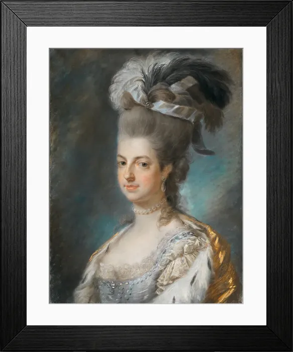 Framed Print : Portrait of Archduchess Maria Christina of Austria (1742-1798), Duchess of Teschen, 18th century. Creator: Anonymous Framed Print : Portrait of Archduchess Maria Christina of Austria (1742-1798), Duchess of Teschen, 18th century. Creator: Anonymous