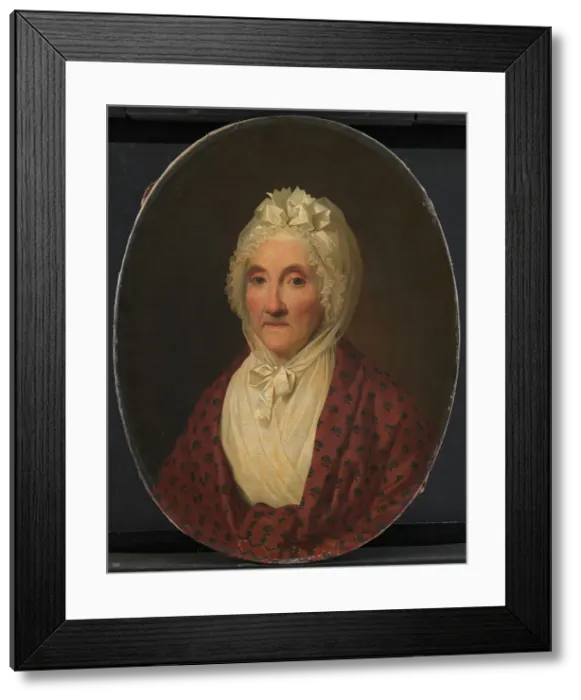 Framed Print : Widow of Bagge the brandy distiller, 1760-1802. Creator: Jens Juel Framed Print : Widow of Bagge the brandy distiller, 1760-1802. Creator: Jens Juel