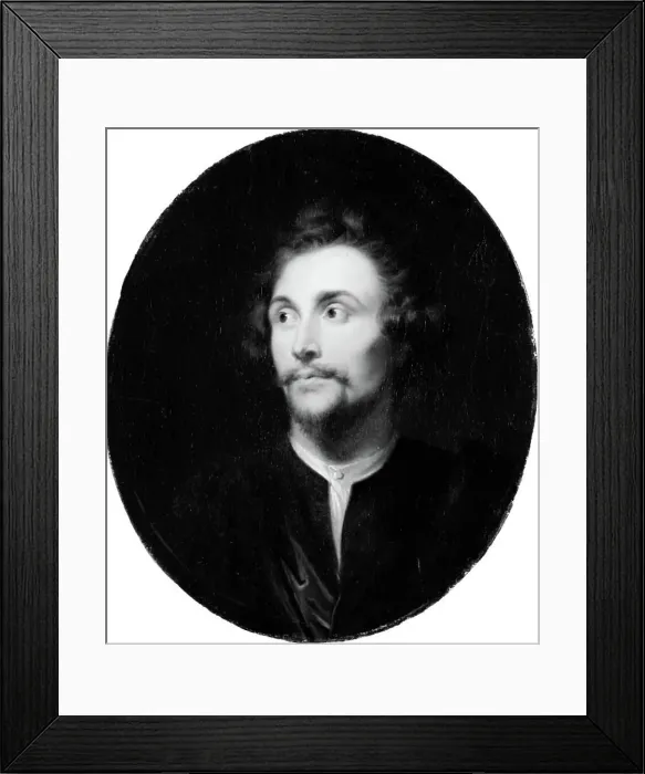 Framed Print : The sculptor Georg Petel, 1764-1790. Creator: Erik Pauelsen Framed Print : The sculptor Georg Petel, 1764-1790. Creator: Erik Pauelsen