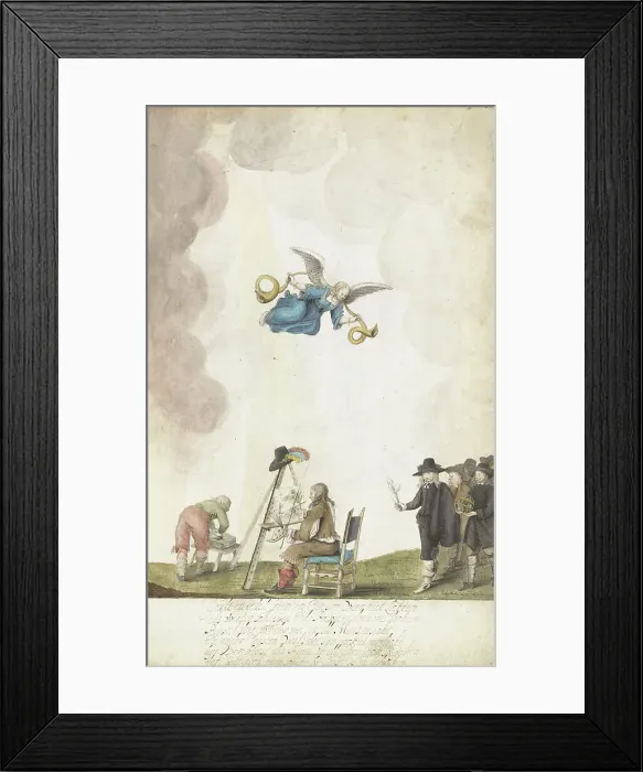 Framed Print : Tribute to Art, c.1652. Creator: Gesina ter Borch Framed Print : Tribute to Art, c.1652. Creator: Gesina ter Borch