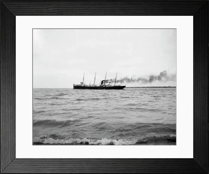 Framed Print : Str. E.P. Wilbur, between 1880 and 1901. Creator: Unknown Framed Print : Str. E.P. Wilbur, between 1880 and 1901. Creator: Unknown