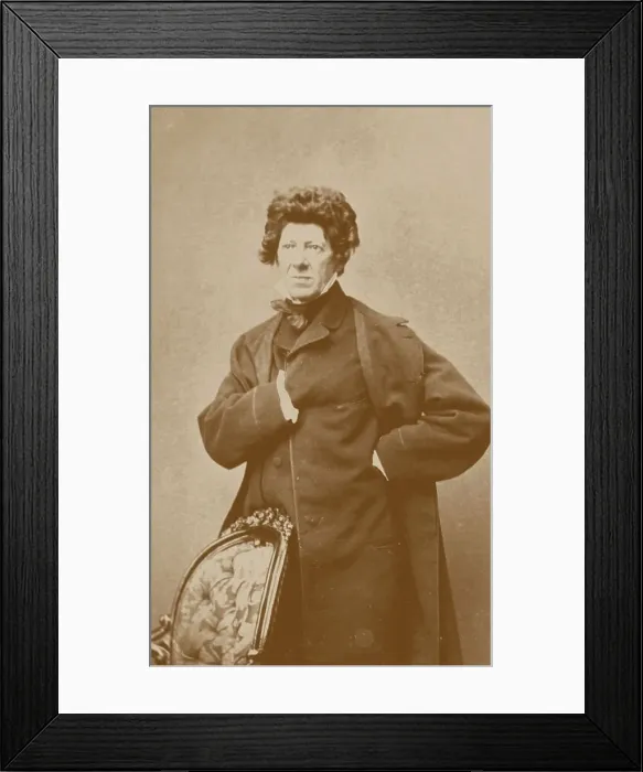 Framed Print : Portrait of the composer and violinist Fredrik Pacius (1809-1891), 1870s. Creator: Photo studio C. A. Hårdh, Helsingfors Framed Print : Portrait of the composer and violinist Fredrik Pacius (1809-1891), 1870s. Creator: Photo studio C. A. Hårdh, Helsingfors