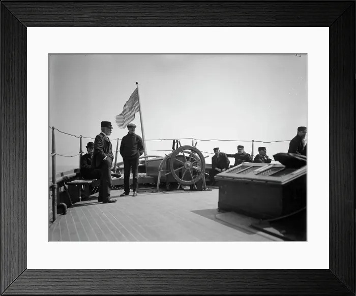 Framed Print : Pilots awaiting their turn, c1903. Creator: Unknown Framed Print : Pilots awaiting their turn, c1903. Creator: Unknown