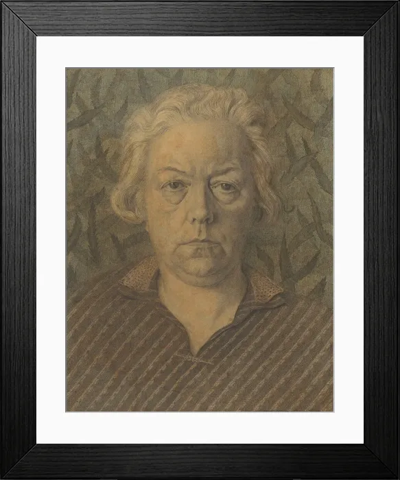Framed Print : Portrait of August Grotegoed's mother, 1913-1938. Creator: August Grotegoed Framed Print : Portrait of August Grotegoed's mother, 1913-1938. Creator: August Grotegoed