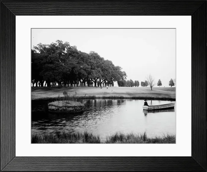 Framed Print : Grounds at country club, Charleston, S.C. between 1900 and 1905. Creator: Unknown Framed Print : Grounds at country club, Charleston, S.C. between 1900 and 1905. Creator: Unknown