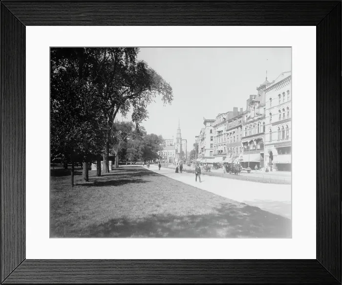 Framed Print : Tremont St. Boston, c1899. Creator: Unknown Framed Print : Tremont St. Boston, c1899. Creator: Unknown
