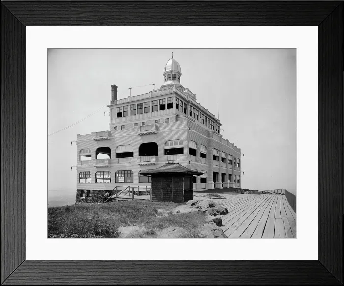 Framed Print : Mt. Tom Mountain House, Mass. between 1900 and 1905. Creator: Unknown