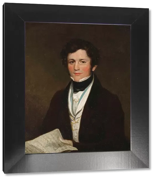 Portrait of the composer Sir Henry Rowley Bishop (1786-1855). Creator: Hayter, Sir George (1792-1871)